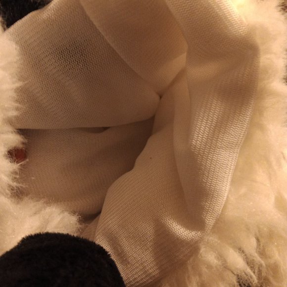 Source Unknown | Toys | Cow White And Black Belties Super  Cow White and Black Belties Super Soft Hand puppet musical makes Cow sou…
